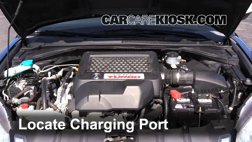 2009 Acura RDX 2.3L 4 Cyl. Turbo Air Conditioner Recharge Freon